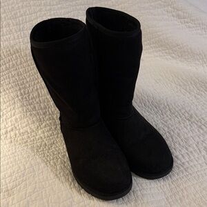 Women's Black Suede Boots